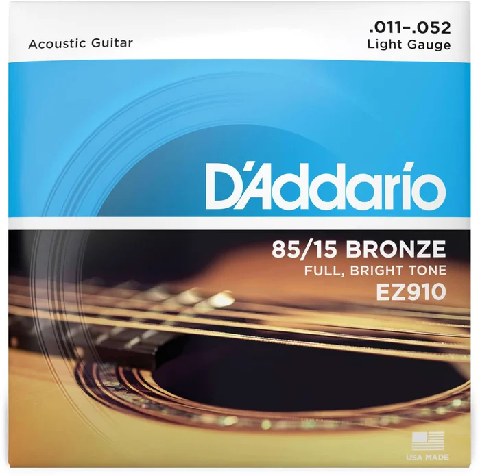 D’Addario EZ910 120 Great American Bronze 85/15 – .011 – .052