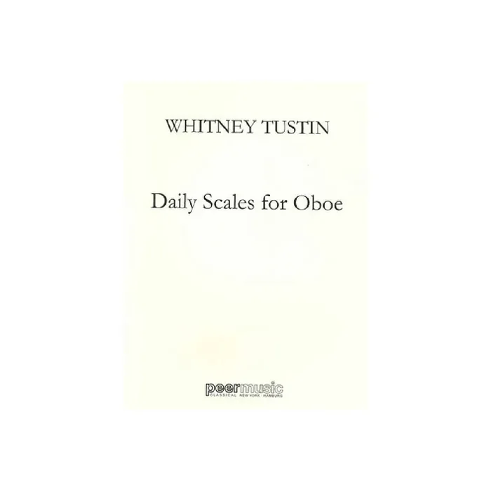 Daily Scales for oboe