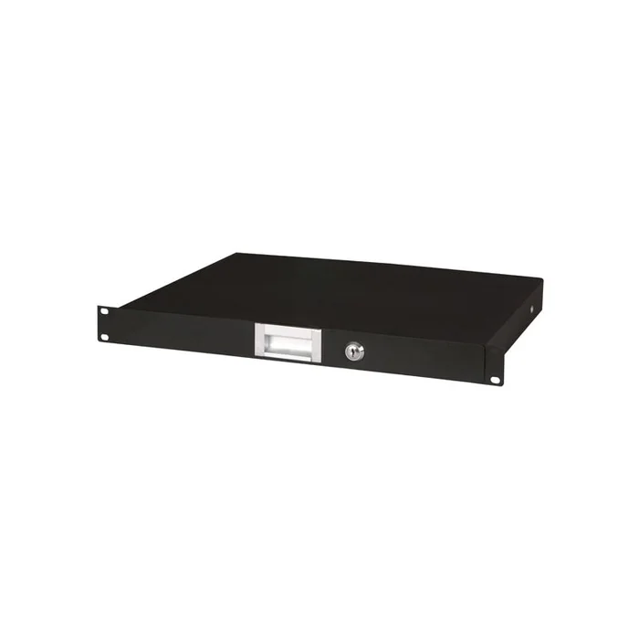 DAP – 19 Inch Drawer with keylock 1HE (483 x 350 x 44 mm, LxBxH)/4,8 kg