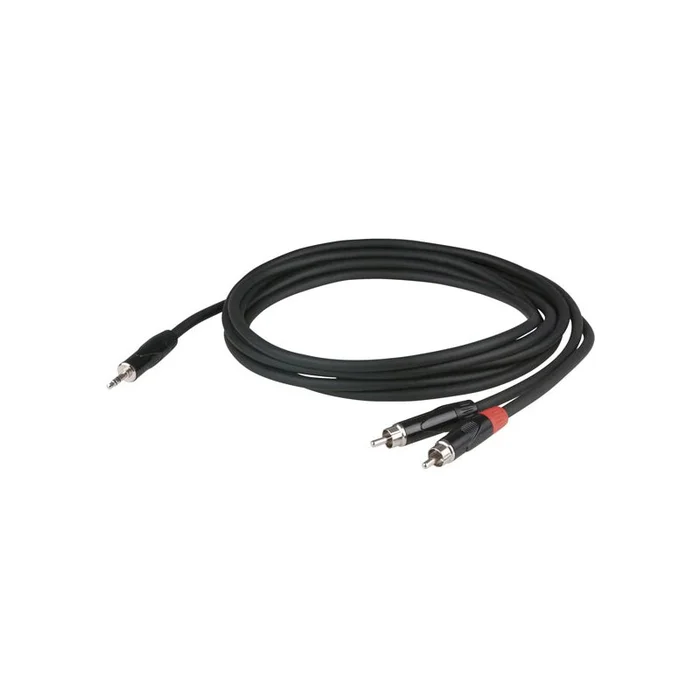 DAP – FLX30 – Stereo mini jack auf 2 x Cinch-Stecker 3m versenkter Anschluss