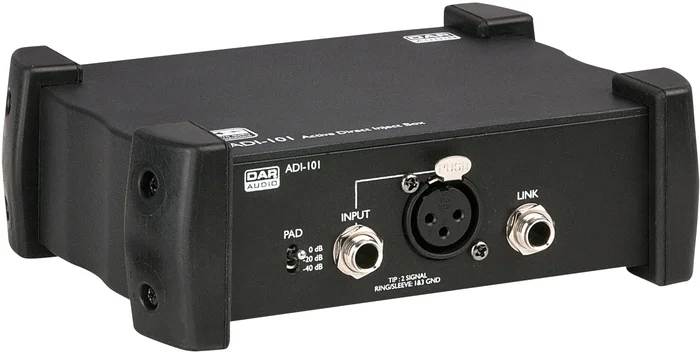 DAP-Audio ADI-101 Mono aktive DI-Box