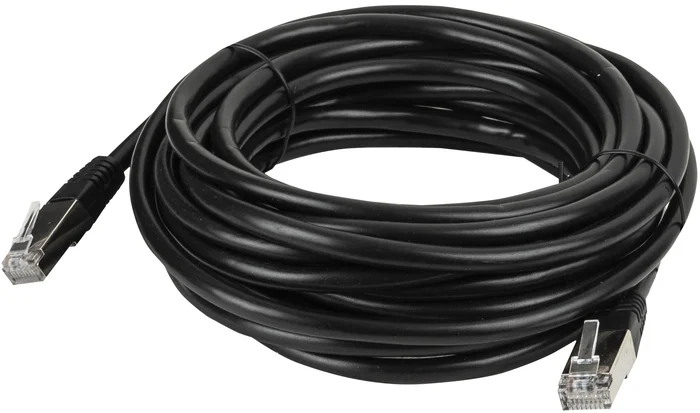 DAP-Audio CAT6-Kabel – F/UTP schwarz 1,5 m