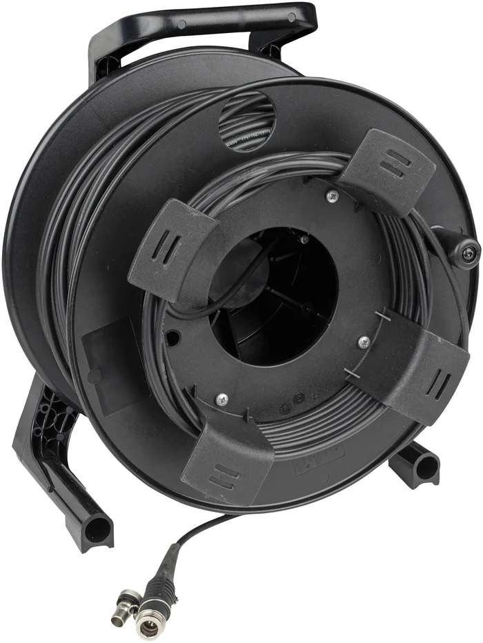 DAP-Audio Drum mit 100 m und 2 Singlemode-Glasfaserkabeln 9/125 Glasfaserkabel