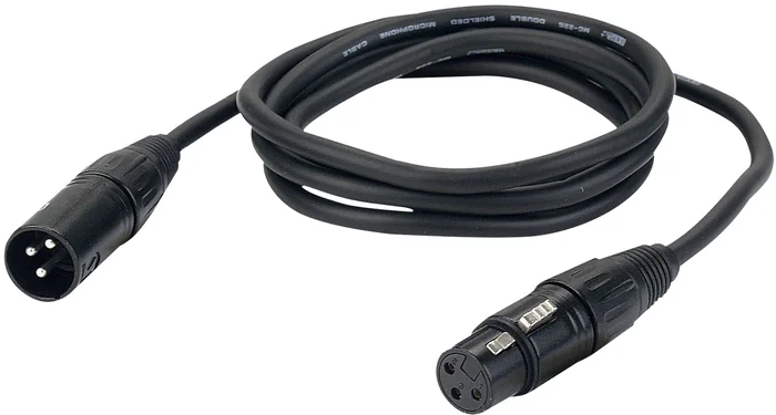 DAP-Audio FL01 – symmetrisch, XLR/M 3P auf XLR/F 3P, 6 m
