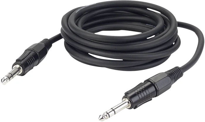 DAP-Audio FL07 – symmetrischer Stereo-Klinkenstecker auf Stereo-Klinkenstecker, 1,5 m