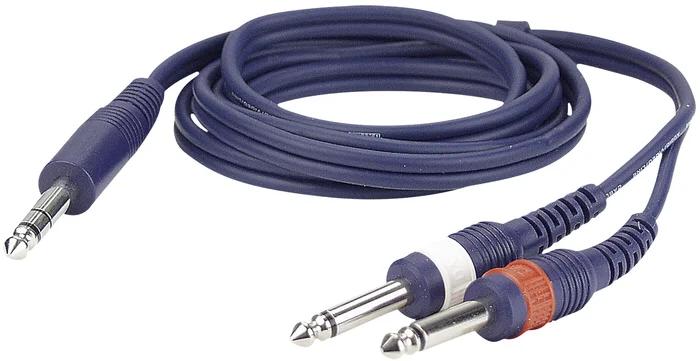 DAP-Audio FL34 – Stereo-Klinkenstecker auf 2 Mono-Klinkenstecker L/R, 1,5 m