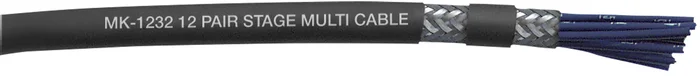 DAP-Audio MK-1232 12-paariges Multicore-Kabel für Bühnenanwendungen – doppelt abgeschirmt