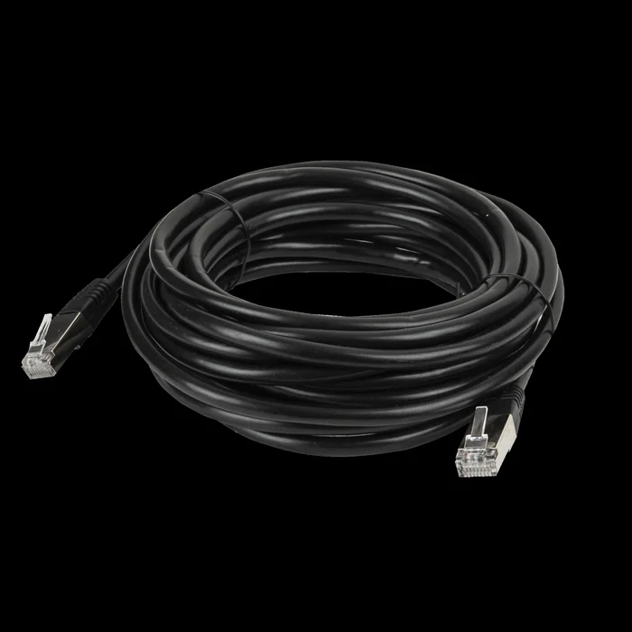 DAP CAT6 Cable – F/UTP Black 20 m