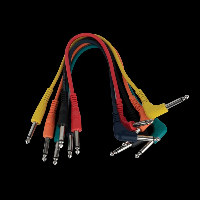 DAP FL14 – 6 coloured unbal. patch straight to 90° 30 cm