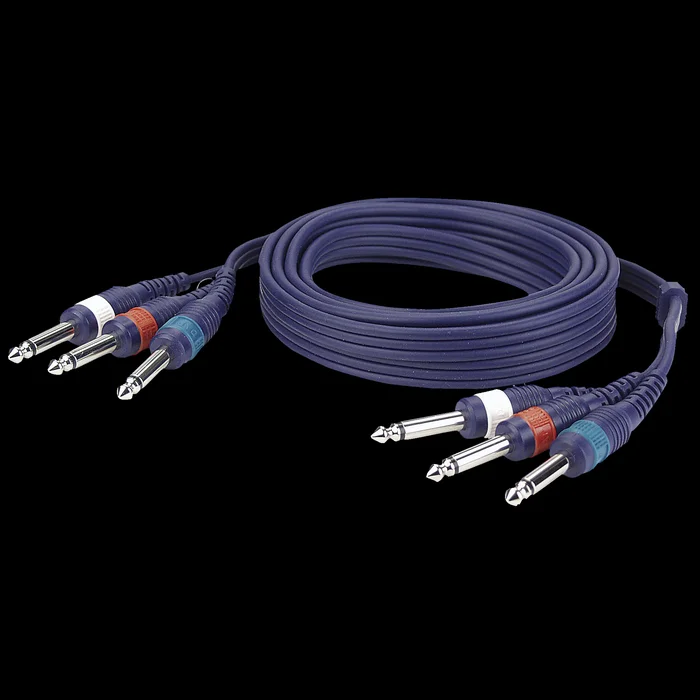 DAP FL21 – 3 mono Jack to 3 mono Jack 3 m
