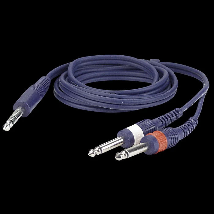 DAP FL34 – stereo Jack to 2 mono Jack L/R 1,5 m