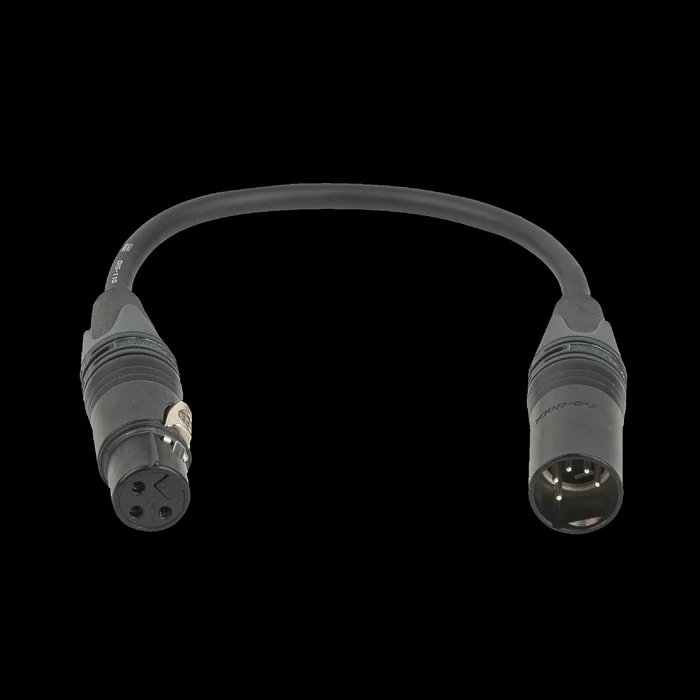 DAP Neutrik 3-Pin-Buchse auf 5-Pin-Stecker DMX-Adapter Kabel-Adapter