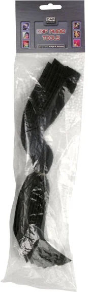 DAP Snap Fastener Kabelbinder 30 cm lang, 2,5 cm breit, 10 Stück