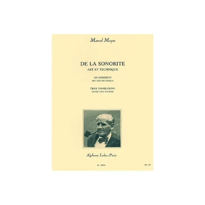 De la sonorité (dt/en/fr)