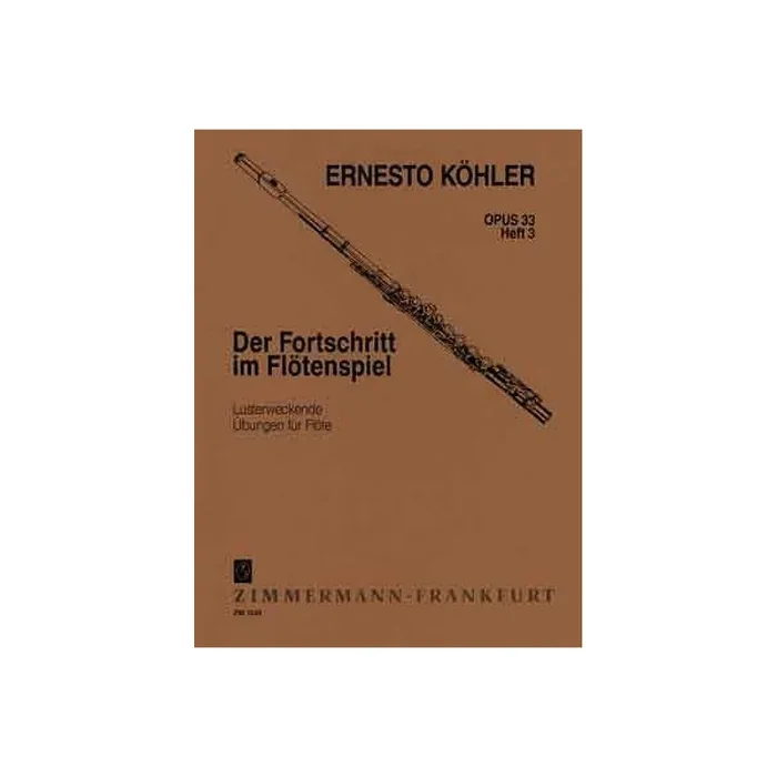 Der Fortschritt im Flötenspiel op.33 Band 3