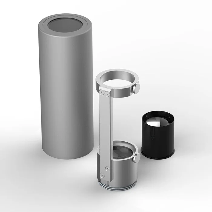 Derksen Objektivset Tele 135mm Phos 25-85 Silbern, Lens Kit Telephoto, PHOS outdoor