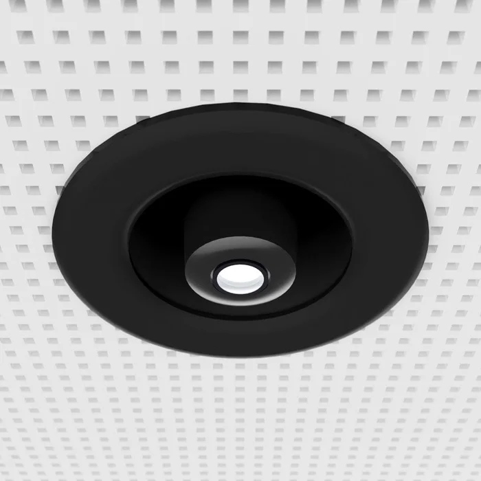 Derksen PHOS 45 DL indoor LED Projektor, Schwarz, 40 W, 2390 Lumen, IP20, DL=Downlight-Version