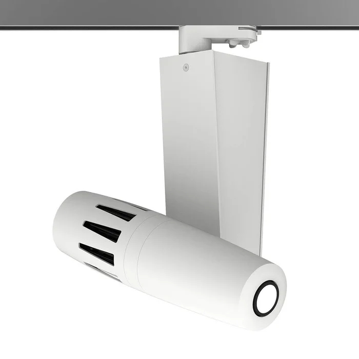 Derksen PHOS 45 LT indoor LED Projektor, Weiß, 40 W, 2390 Lumen, IP20, LT = Stromschienen-Version