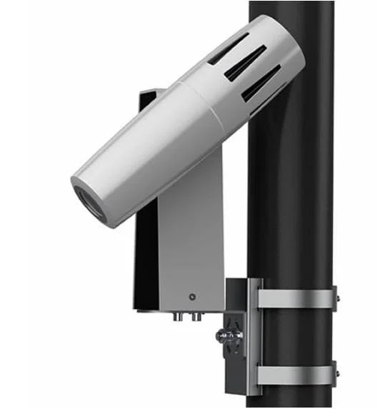 Derksen PHOS 85 S pole mount, outdoor, Silbern, 80 W, 4370 Lumen, IP64, PSU im Sockel