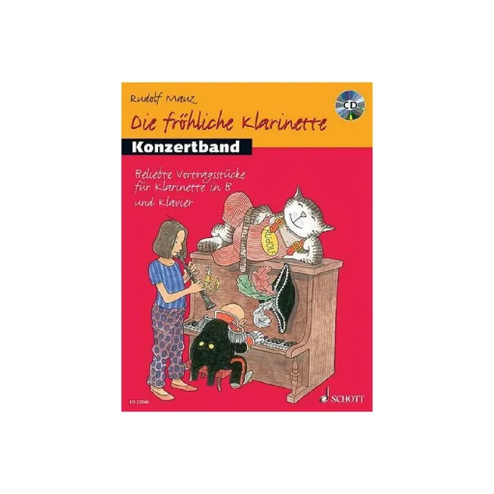 Die fröhliche Klarinette Band 1 – Konzertband (+CD)