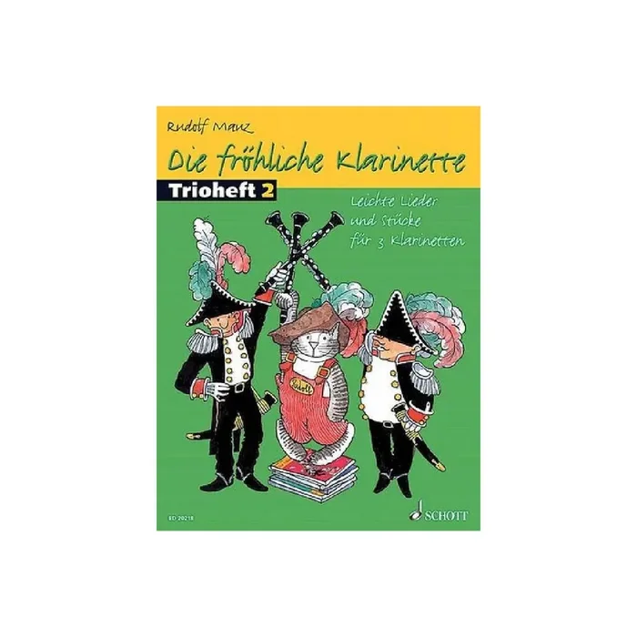 Die fröhliche Klarinette Band 2 – Trioheft