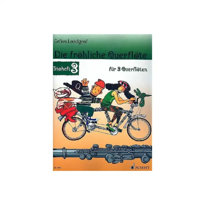 Die fröhliche Querflöte Band 3 – Trioheft