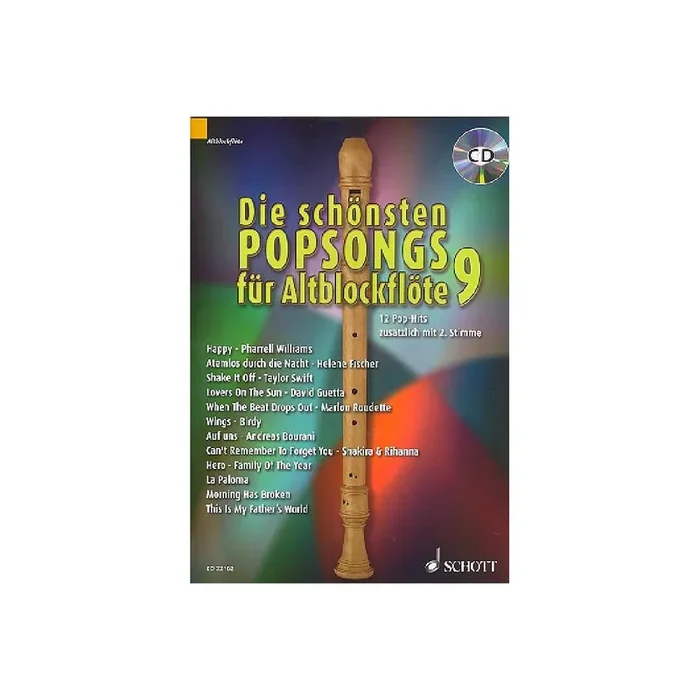 Die schönsten Popsongs Band 9 (+CD)