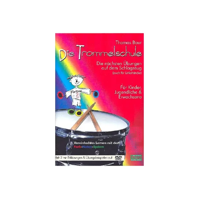 Die Trommelschule Band 2 (+DVD)