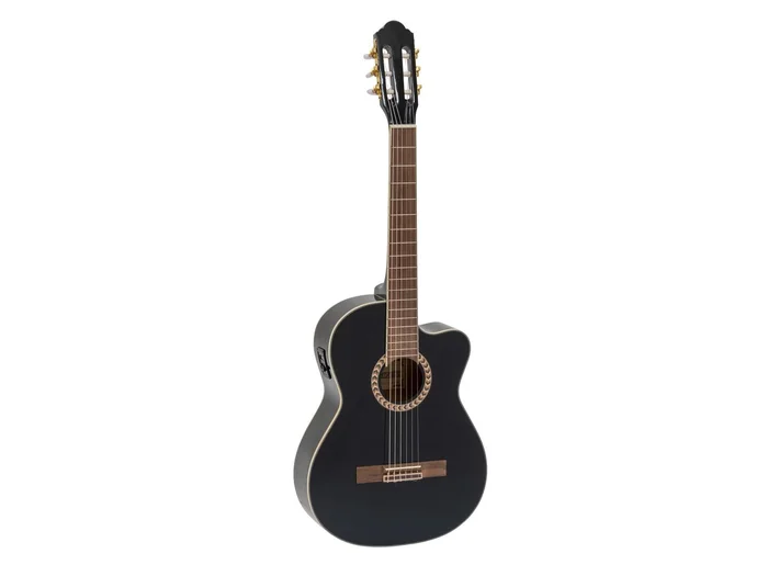 DIMAVERY CN-600E Klassikgitarre, schwarz