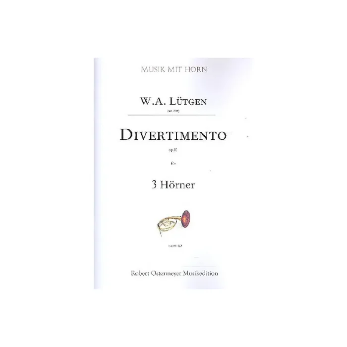 Divertimento op.11 für 3 Hörner