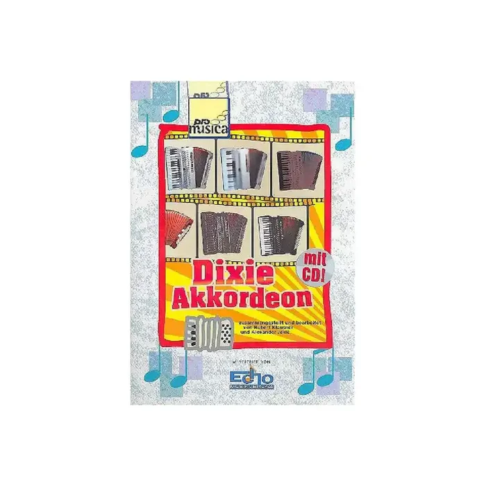 Dixie Akkordeon (+CD)
