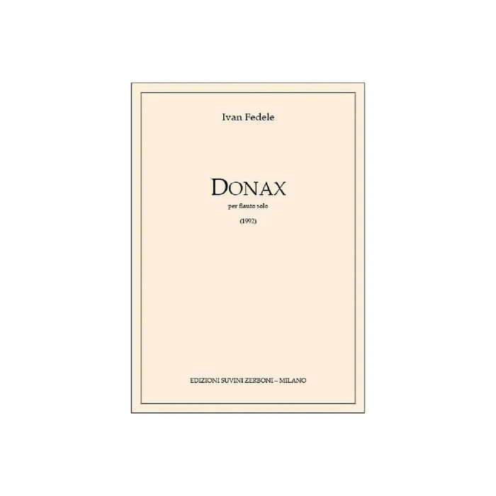 Donax per flauto (1992)