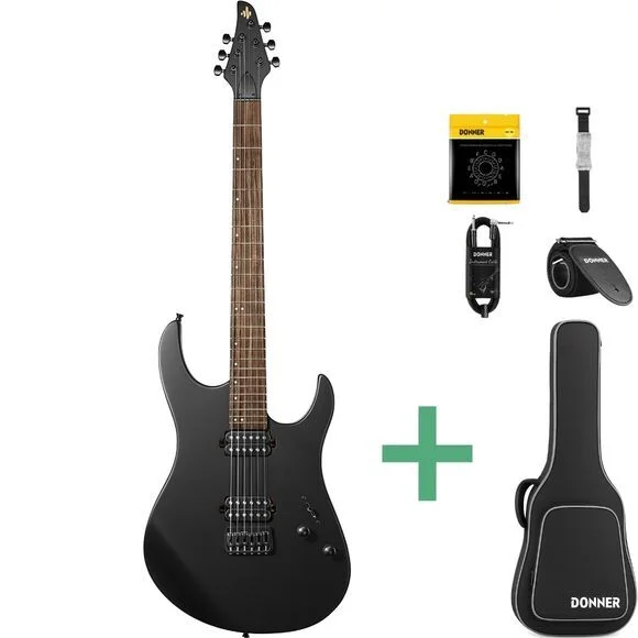 Donner DMT-100 B E-Gitarre black