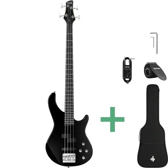 Donner DPJ-100B E-Bass black