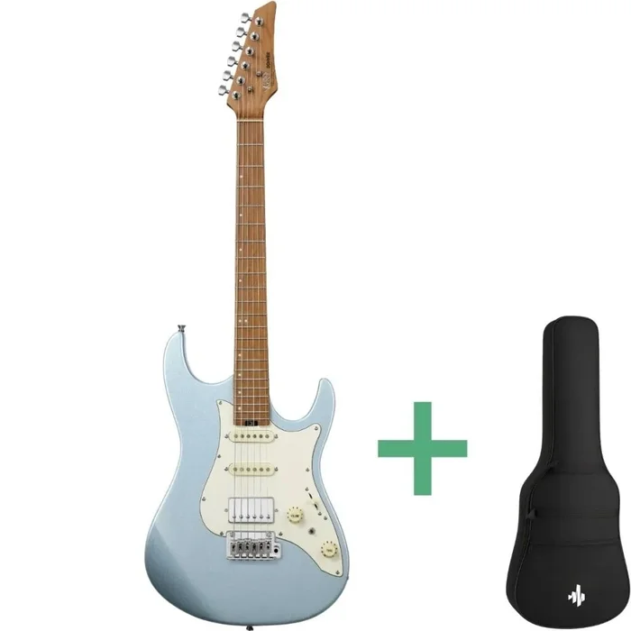 Donner DST-550 E-Gitarre metallic blue