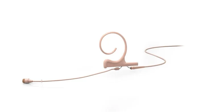 DPA 4266 CORE+ Omni Flex Earset Mic, 90 mm Boom, Beige, TA4F Mini-XLR