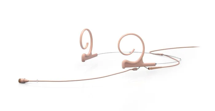 DPA 4266 CORE+ Omni Flex Headset Mic, 110 mm Boom, Beige, Mini-Jack