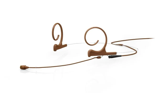 DPA 4266 CORE+ Omni Flex Headset Mic, 90 mm Boom, Brown, 3-pin LEMO