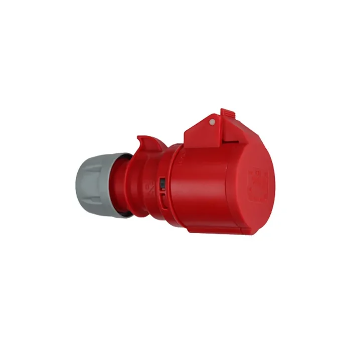 Dreitec CEE-Kupplung 5-polig Rot