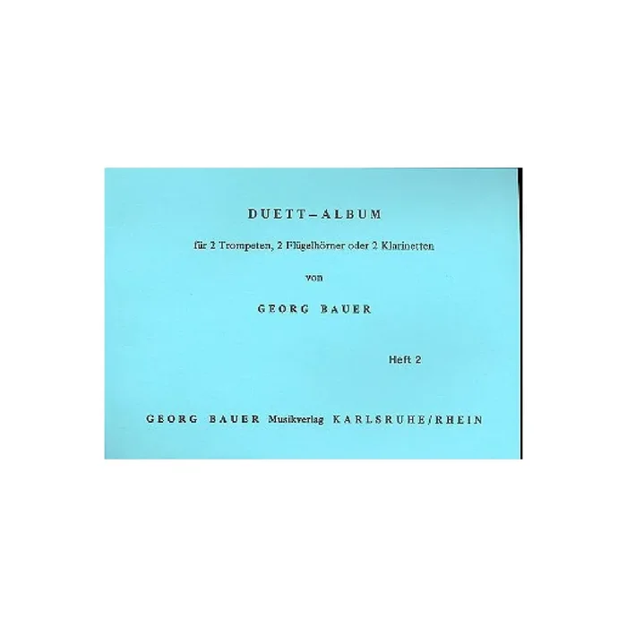 Duett-Album Band 2 für 2 Trompeten