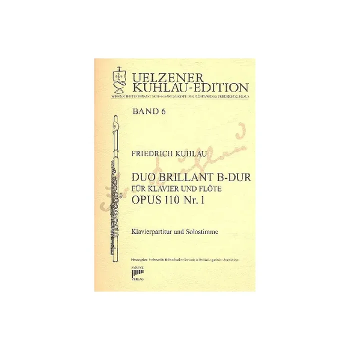 Duo brillant B-Dur op.110,1