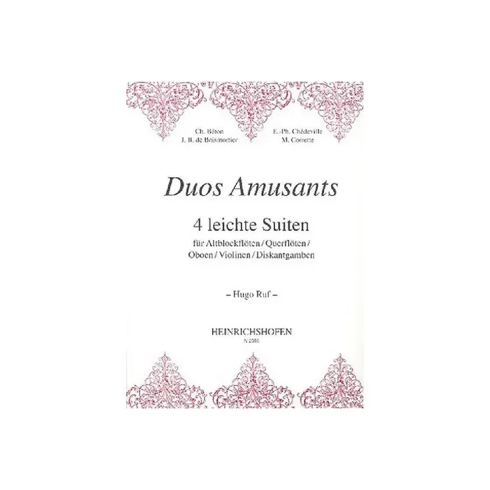 Duos amusants 4 leichte Suiten