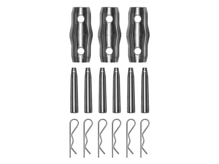 DURATRUSS DT 33/2-200 Schwarz, 3-Punkt-Traverse 200 cm – Bild 4