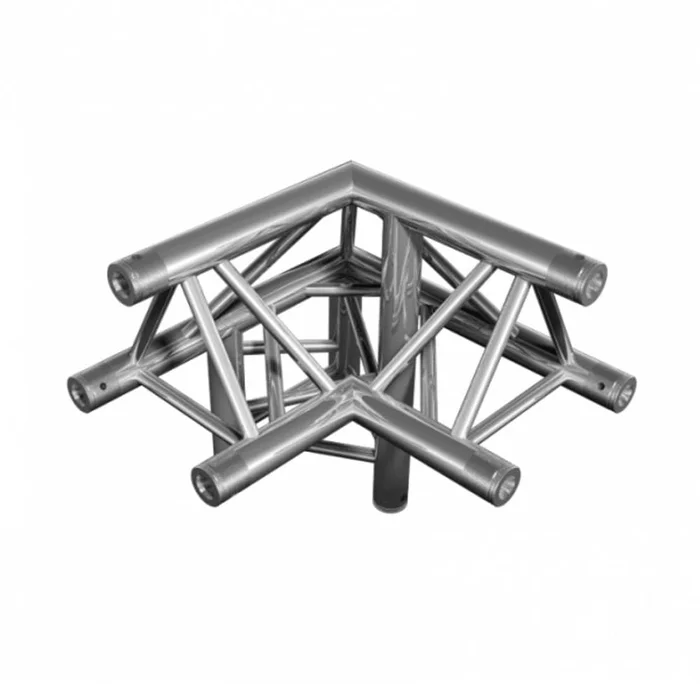 DURATRUSS DT 33/2-C32-LU, 3-Wege-Ecke 90°, unten