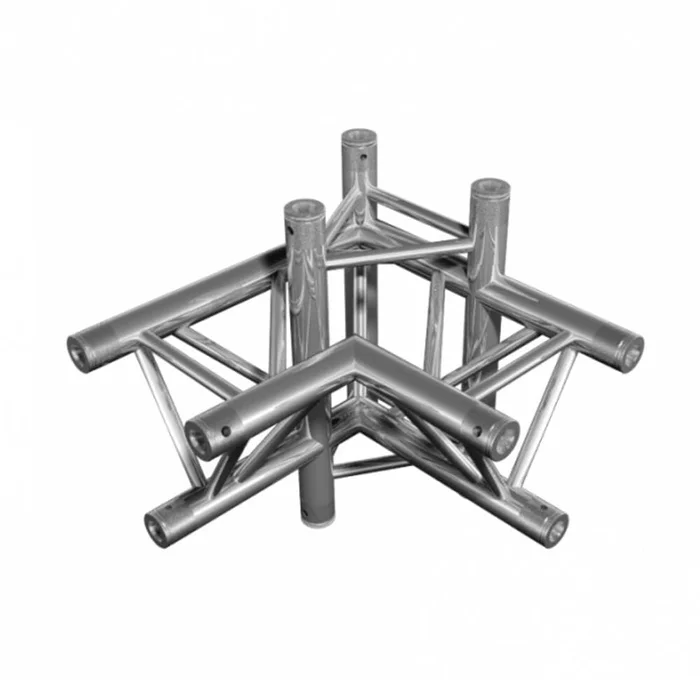 DURATRUSS DT 33/2-C45-LUD, 4-fach Ecke 90°, oben + unten, links