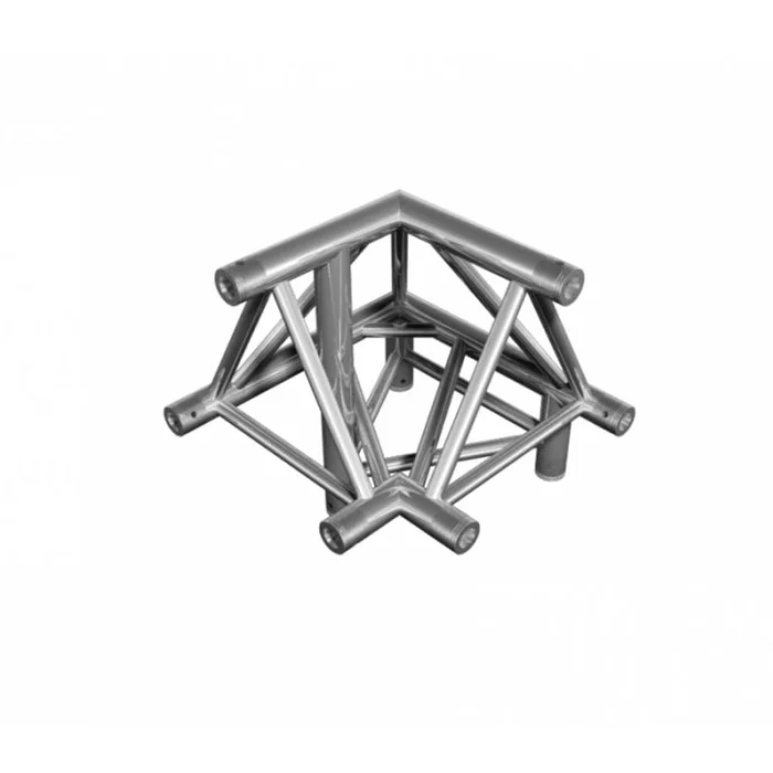 DURATRUSS DT 43/2-C31-ULDR, 3-Wege-Ecke 90° Scheitelpunkt oben rechts