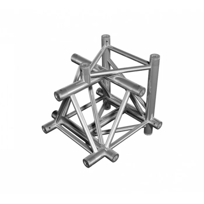 DURATRUSS DT 43/2-T51-TUD, 5-Wege-T-Gelenk + oben + unten