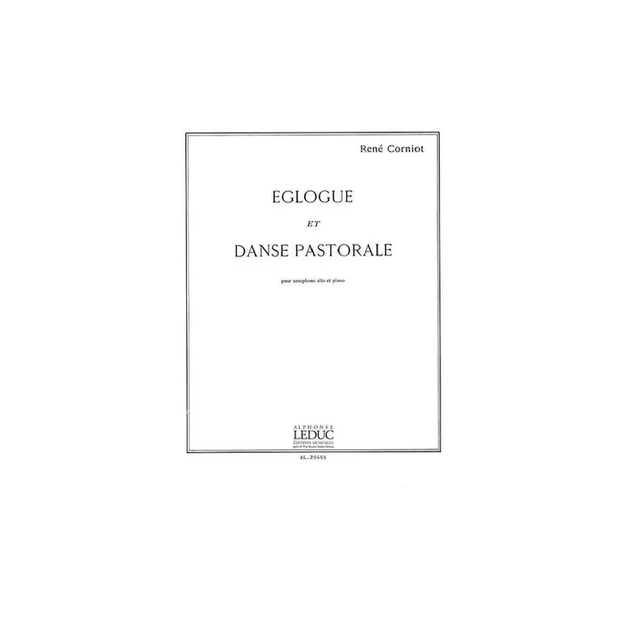 Eglogue et Danse Pastorale