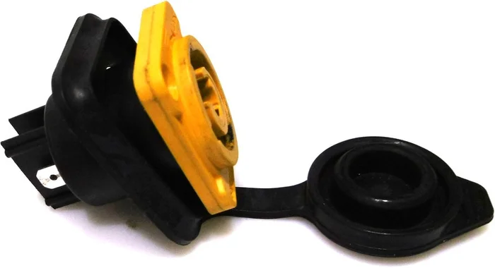 Einbaubuchse IP P-Con Stromversorgung IP65 (SACMPA-N-W)