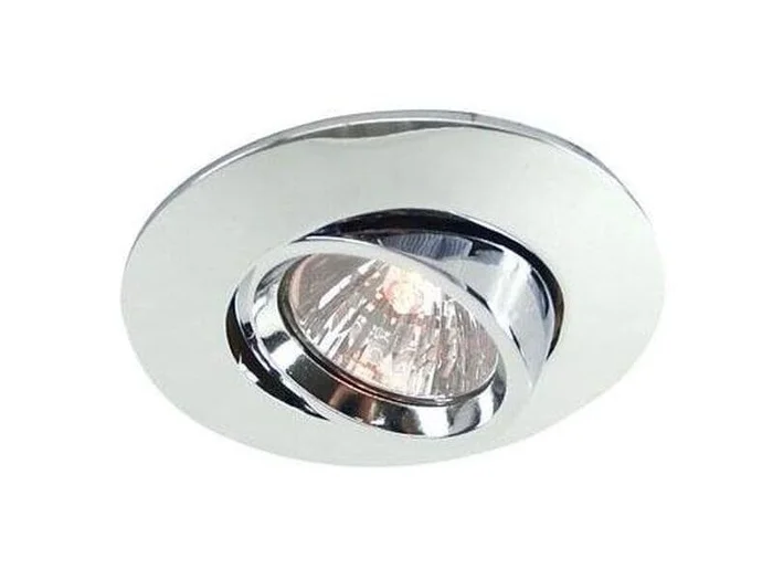 Einbauleuchte MR16 Flat dreh-schwenkb. chrom